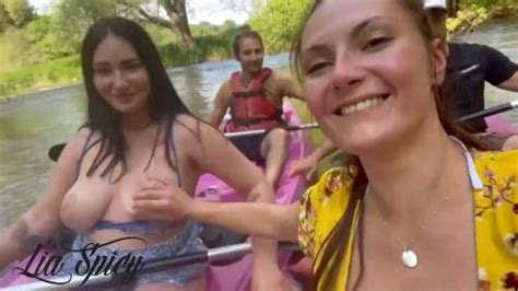 VIDEO KS Lia Spicy Canoe Kayak outing and 4 way fuck with Océane Occoquine Phun org Forum