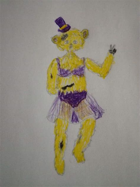 Golden Freddy In A Bikini Five Nights At Freddy S Amino