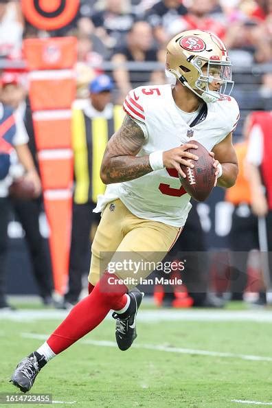 quarterback trey lance   san francisco ers attempts  pass