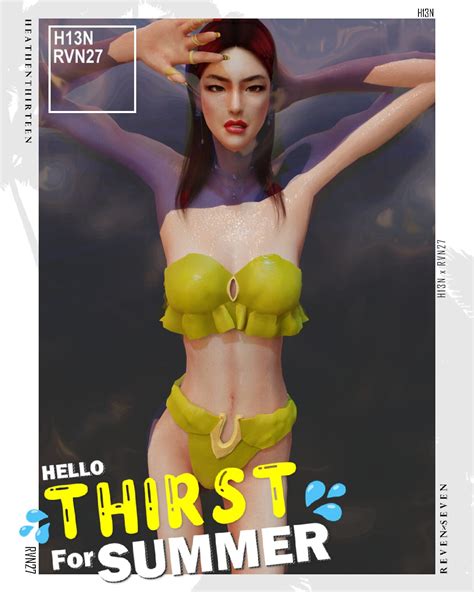 Top De Bikini Bandeau Volants Cc Sims V Tements Par Rvn Seven
