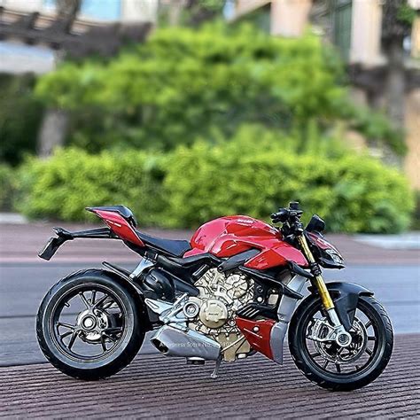 Maisto Ducati Super Naked V S Kawasaki Moto Car Original Authorized Simulation Alloy