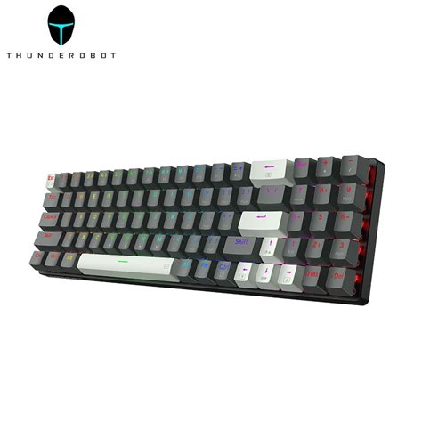 Thunderobot K78 Mechanical Keyboard RGB Backlit Hot Swappable 75 Layout 78 Keys Wired Gaming