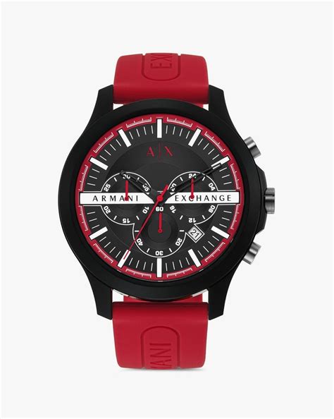 Armani Exchange Watches Red