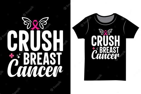 Premium Vector Crush Breast Cancer Breast Cancer Awareness T Shirt