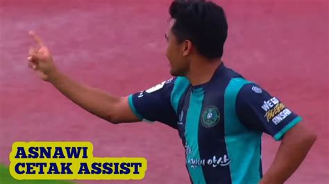 Asnawi assist 아스나위 Ansan Greeners 3 vs Busan IPark 1 Assist