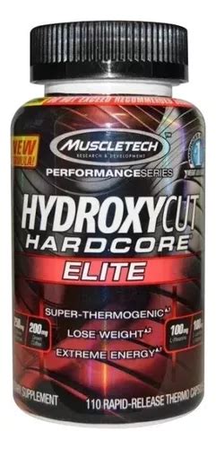 Muscletech Quemador Hydroxycut Hardcore Elite X Caps Env O Gratis