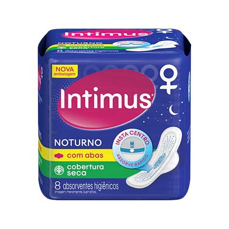 Melhor Absorvente Noturno - Best 11 Absorvente Intimus Noturno Cobertura Seca Com Abas 8Un – Artofit