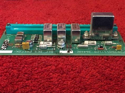 DEUTSCH RELAYS INC M6106/21-003X RELAYS ON CIRCUIT BOARD P/N 70898-128 ...