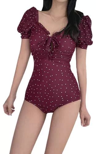 Bikini Sqy Para Mujer Color Puro A Lunares Meses sin interés