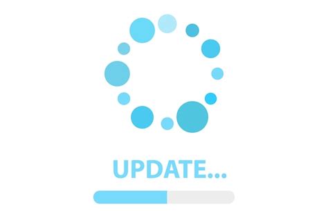 Premium Vector Update Sign Vector Illustration