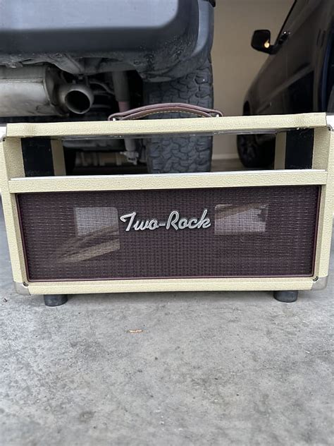 Two Rock Large Head Cabinet Blonde Tolex Reverb