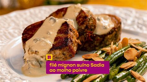 Fil Mignon Su No Ao Molho Poivre Receitas Sadia Receitas