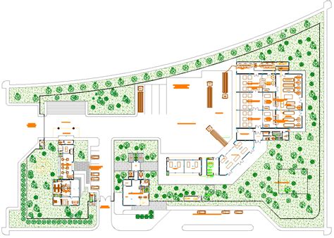 Factory Layout Plan Dwg File Cadbull