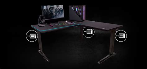 Thermaltakethermaltake Thermaltake Best Rgb Gaming Desk Thermaltake