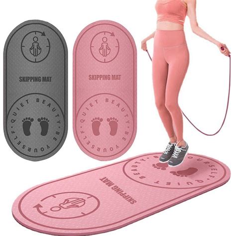 Anti-slip mat for jumping with a skipping rope 126x60x0.6cm - Medpoint