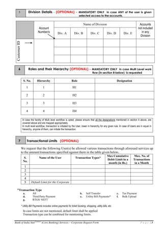 Boi Internet Banking Corporate Form Pdf