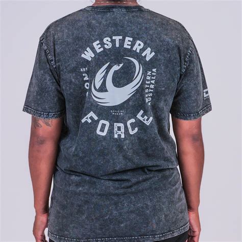 2024 Casual Tee Acid Wash Western Force Team Store