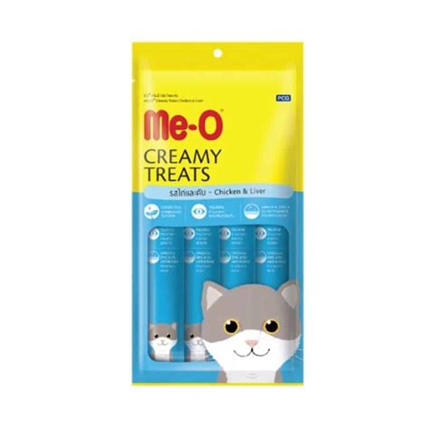 Meo Creamy Treats 4x15gr Snack Kucing Meo Me O Treat Makanan Kucing