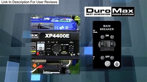 Duromax Xp4400e 4400 Watt Portable Generator Review Youtube