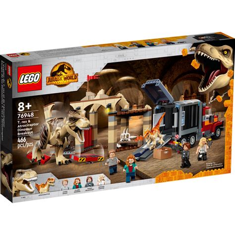 Lego T Rex Atrociraptor Dinosaur Breakout Set Packaging