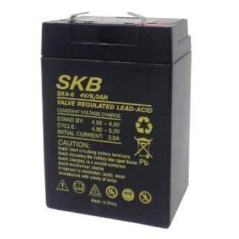 4V 6AH LEAD-ACID BATTERY | Videotronics E-Store