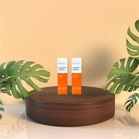 Gluta C Intense WHITENING Underarm BIKINI Inner Thigh Skin Whitening Gel HALAL Joodleshop