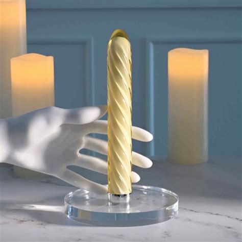 Playboy Pleasure Twist Of Fate Glass Vibe Sex Toys At Adult Empire