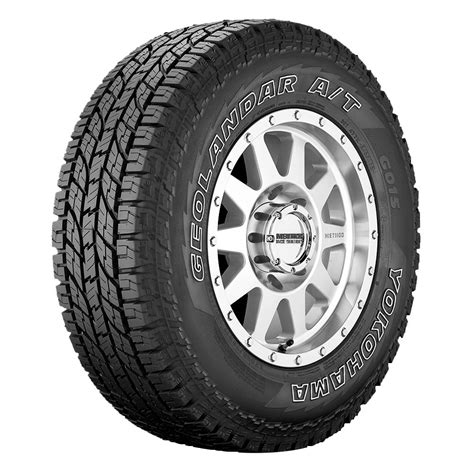 Pneu 225/75R16 Yokohama Geolandar G015 A/T 115R (Letra Branca)