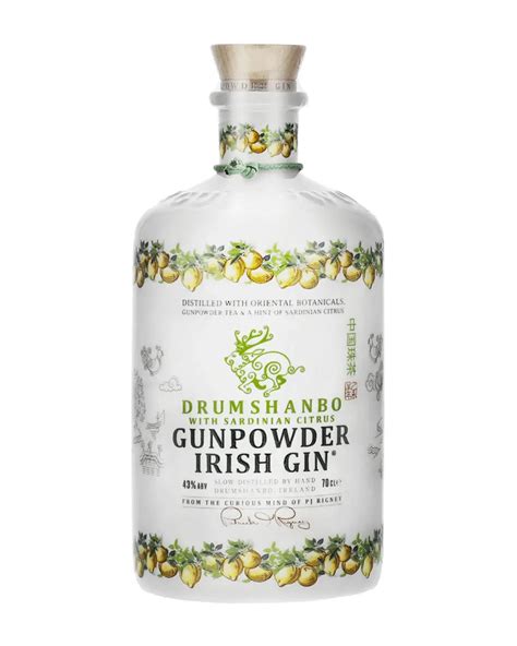 Drumshanbo Sardinian Citrus Gin Creamic Edition, 70 cl – The Bottle Club