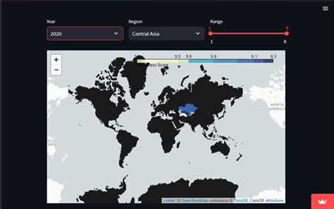 Python Interactive Choropleth Map Not Rendering Properly In Streamlit