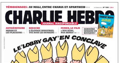 Quand Charlie Hebdo Raille Le Lobby Gay Du Vatican