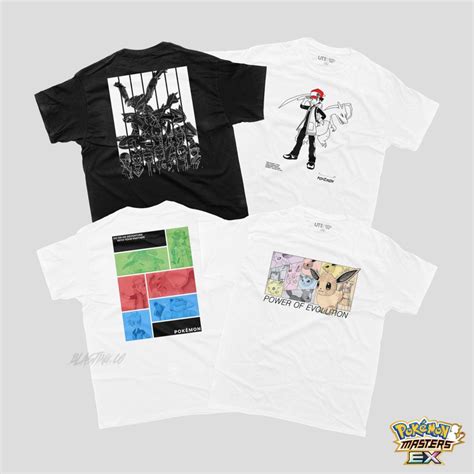 Jual Uniqlo X Pokemon Masters Ex Kaos Anime Ut Graphic T Shirt