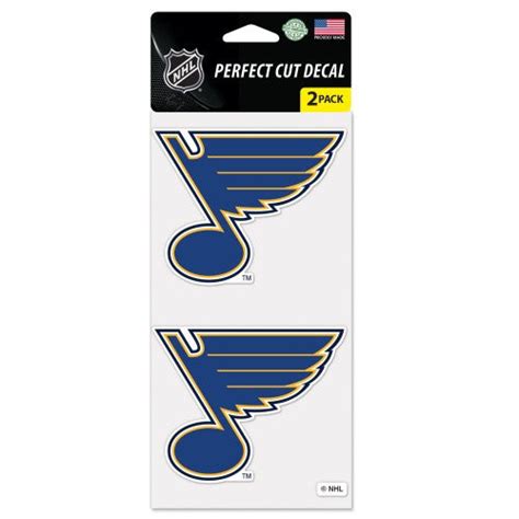 St Louis Blues Decal Sticker Pack From Flags Unlimited