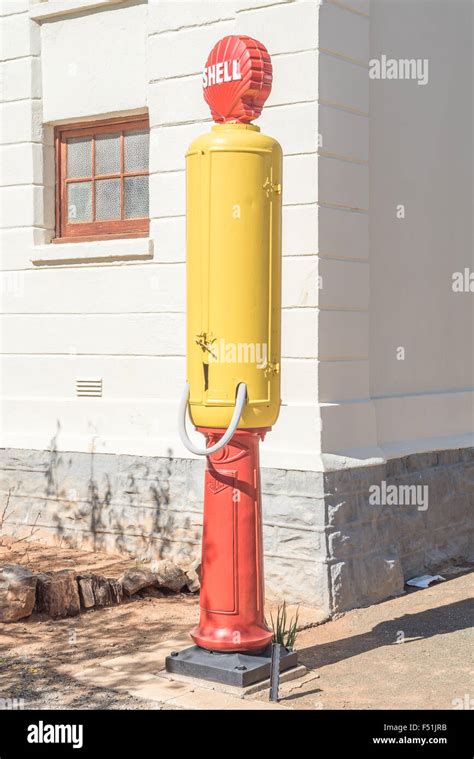 CARNAVON SOUTH AFRICA AUGUST 10 2015 An Historic Old Fuel Pump At