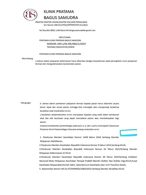 Sk Medication Error Pdf