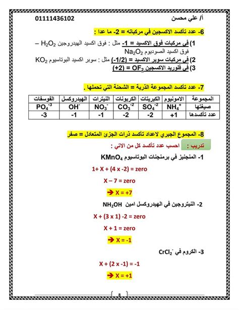 تراكم معرفي كيمياء ثانوية عامة 2023 أ على محسن