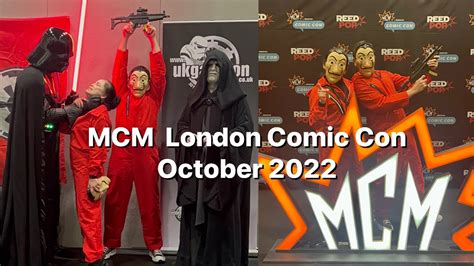 MCM London Comic Con October 2022 YouTube