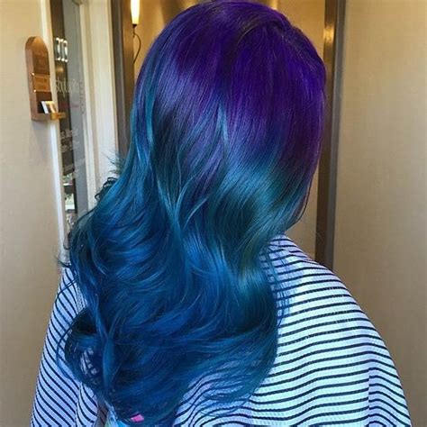 Purple And Blue Hair Color - fashionnfreak