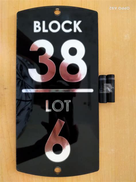 Personalized House Address Plate Blk Lot Signage Home Number Plate 5.0mm Thick | Shopee Philippines