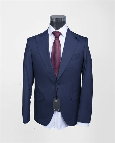 Two Piece Navy Blue Suit – Madeforman