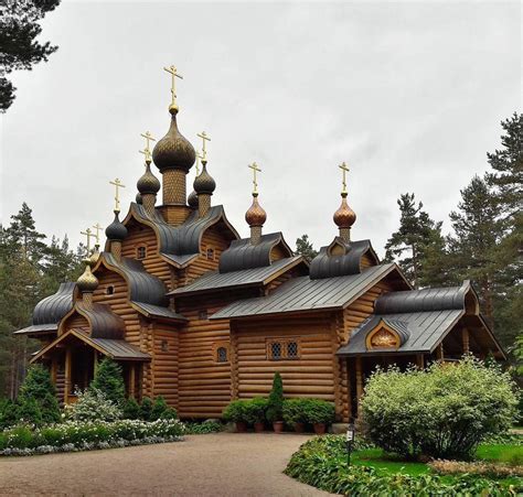 Church of All Russian Saints, Settlement Sosnovo, Priozersky District ...