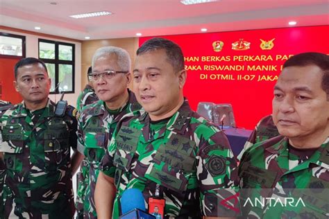 Babinkum Pastikan Tiga Oknum TNI AD Pelaku Pembunuhan Dipecat ANTARA News