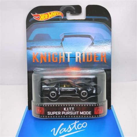 Promo Hot Wheels Knight Rider KITT Pursuit Mode Hotwheels Retro Diskon 23 Di Seller Qairina