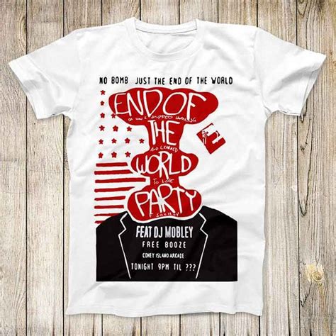 End Of The World Party Tee Mr Robot Fsociety Design Evil Corp Elliot