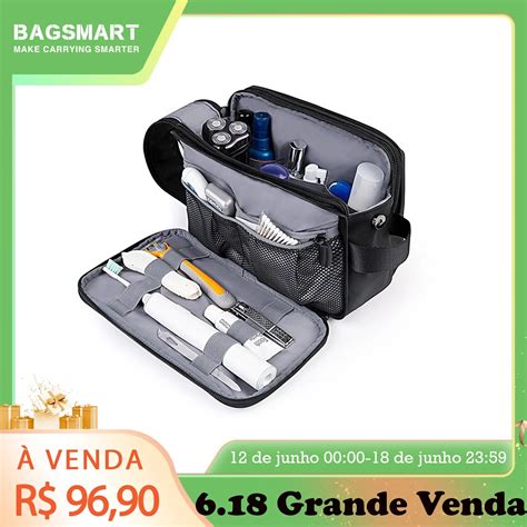 Bagsmart Bolsa De Higiene Pessoal Masculina E Feminina Kit Dopp Para