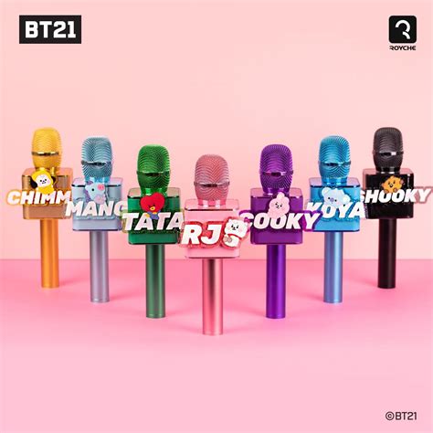📣 Bt21 Baby Bluetooth Mic Speaker 💜 Bts Shop Thailand