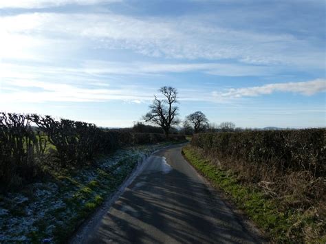 Rural Lane In January Jeremy Bolwell Cc By Sa 2 0 Geograph Britain