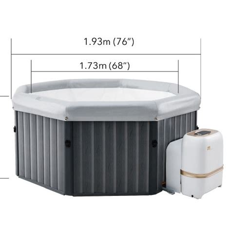 MSpa Premium Tuscany Portable Hot Tub 6 Person