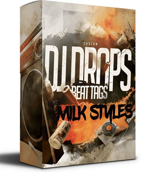 CUSTOM DJ DROPS Milk Styles