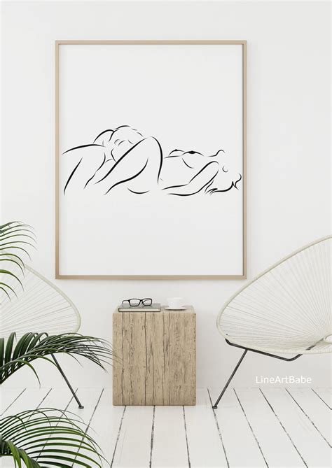 Minimalist Oral Sex Erotic Line Art Oral Sex Art Sensual Etsy Australia